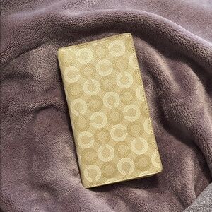 Coach Chequebook wallet Y2K